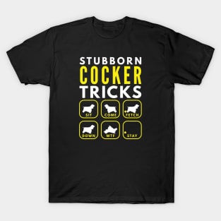 Stubborn Cocker Tricks - Dog Training T-Shirt